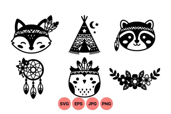 Download Boho Woodland Animal Clipart Set - Art Collection