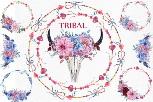 Download Watercolor Boho Clipart - Art Collection