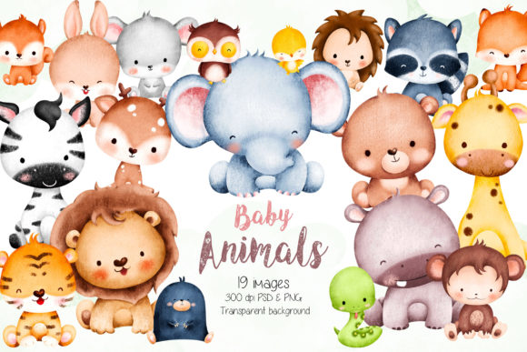 Download Cute Baby Animals Clipart - Art Collection