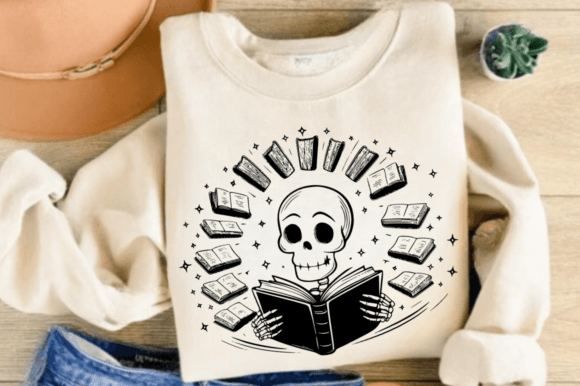 Download Skeleton Reading a Book SVG - Svg Collection