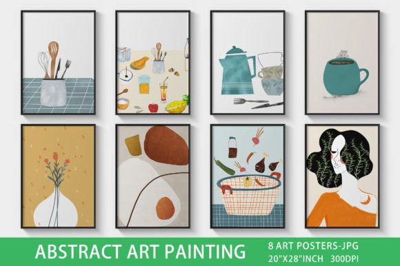 Download Dining Room Abstract Art Prints, Wall Ar - Art Collection