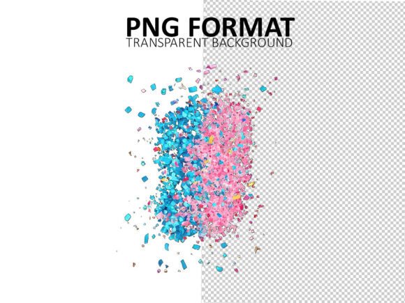 Download Colorful Confetti Clipart - Art Collection