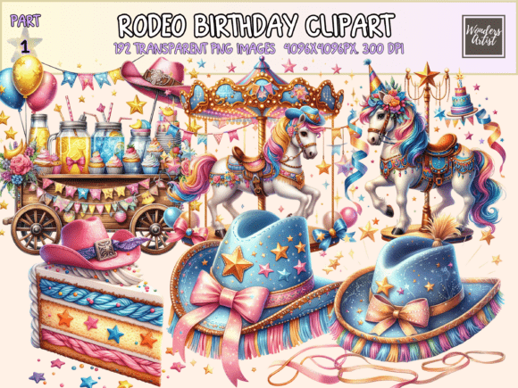 Download Rodeo Birthday Clipart - Art Collection