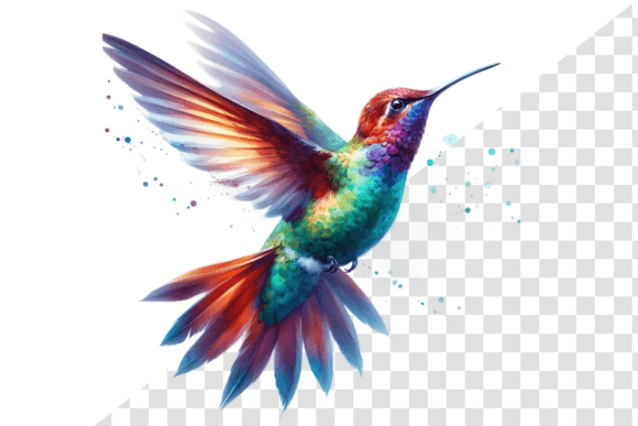 Download Hummingbird Art Watercolors Clipart - Art Collection