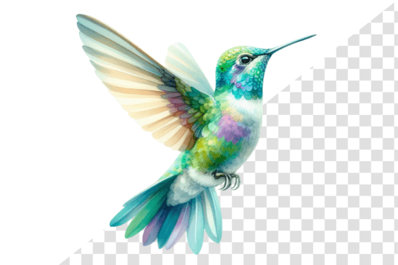Download Hummingbird Art Watercolors Clipart - Art Collection
