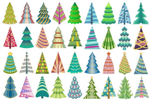 Download Christmas Tree Artistic Abstract Designs - Art Collection