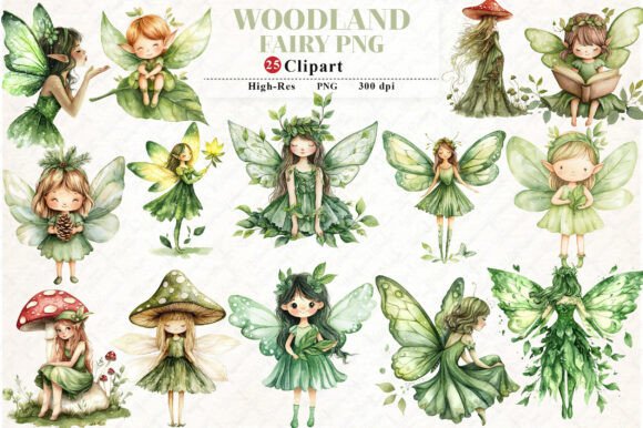 Download Woodland Fairy Clipart - Art Collection