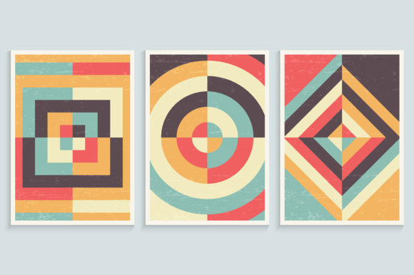 Download Minimalist Art Posters in Vintage Colors - Art Collection