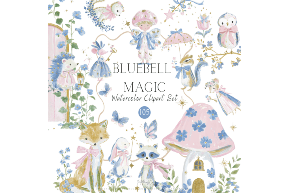 Download Fairy Woodland Clipart Set - Art Collection