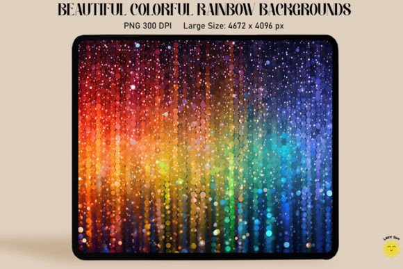 Download Beautiful Rainbow Color Art Backgrounds - Art Collection