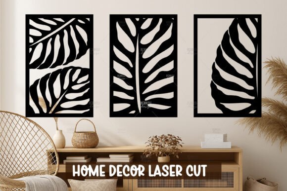 Download Monstera Set Wall Art SVG - Art Collection