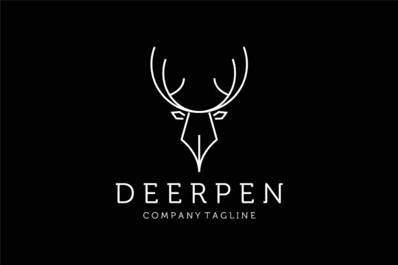 Download Wildlife Dear Hunter Logo Minimalist Art - Art Collection