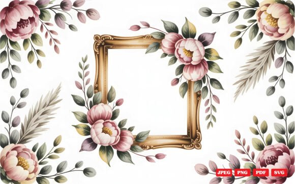 Download Boho Floral Watercolor Aesthetic - Watercolor Collection