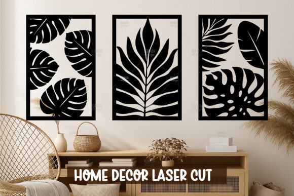 Download Monstera Set Wall Art SVG - Art Collection