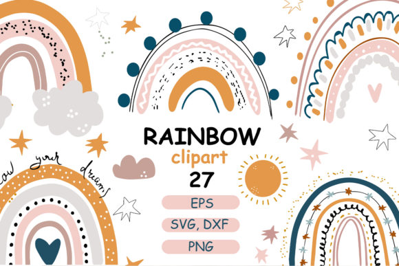 Download Rainbow Baby Pastel Clipart - Art Collection