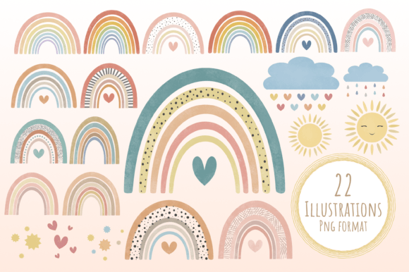 Download Watercolor Rainbow - Watercolor Collection