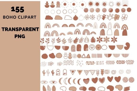 Download Boho Clipart Brown - Art Collection