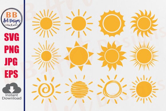 Download Sun, Sun SVG, Sun Clipart Doodle Sun PNG - Art Collection