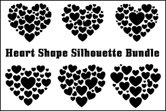 Download Heart Shape Silhouette Bundle - Art Collection
