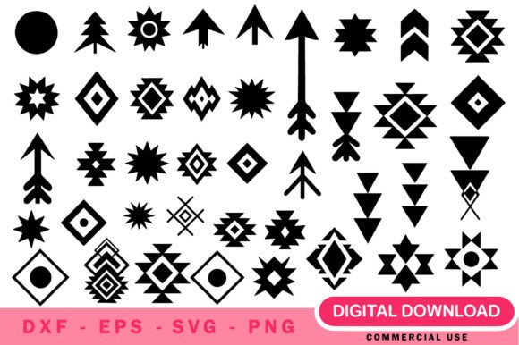 Download Southwestern Boho Elements SVG - Svg Collection