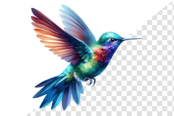 Download Hummingbird Art Watercolors Clipart - Art Collection
