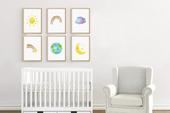 Download Nursery Decor Wall Art Print Set of 6 - Art Collection