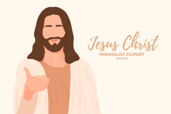 Download Jesus Christ Minimalist Clipart - Art Collection